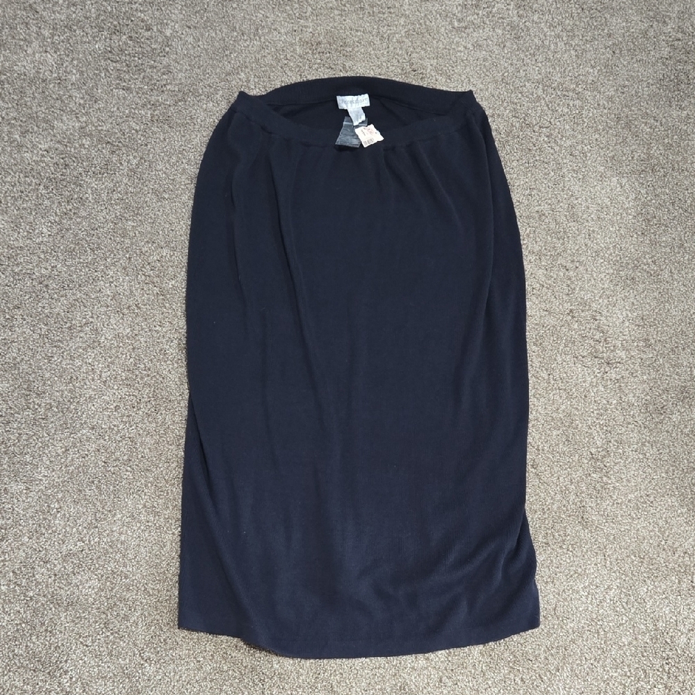 Dressbarn Woman Classic Pencil Midi Skirt
